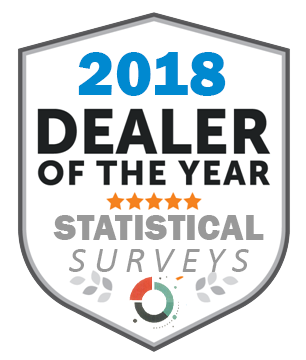 We are the 2018 dealer of the year!